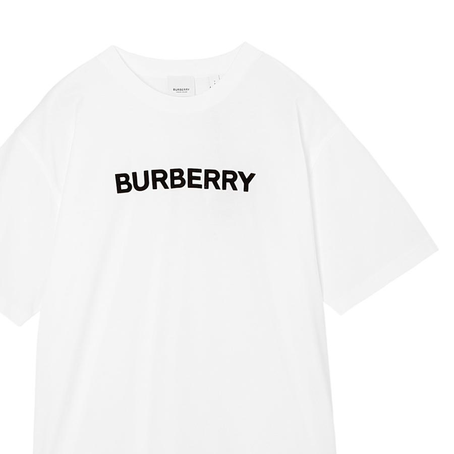 バーバリー BURBERRY クルーネックTシャツ HARRISTON ホワイト メンズ 