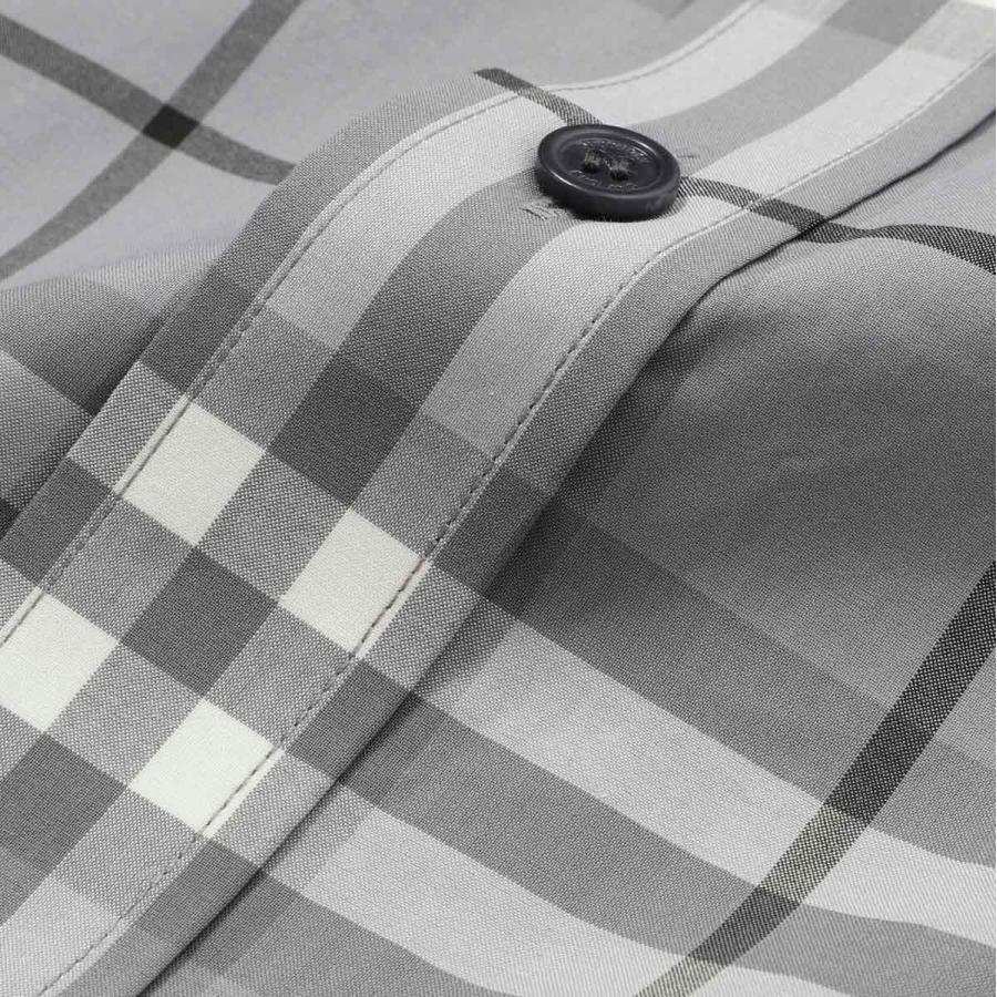 BURBERRY（バーバリー） 長袖レギュラーカラーシャツ CAXTON グレー