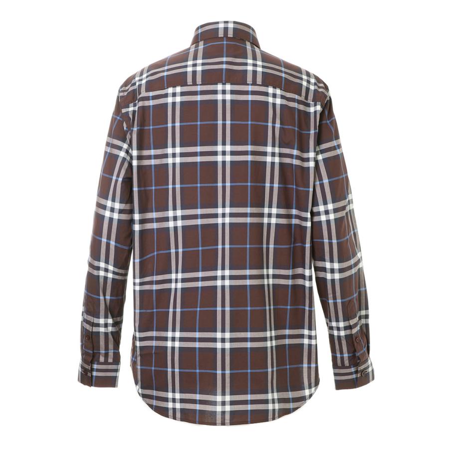 BURBERRY（バーバリー） 長袖レギュラーカラーシャツ CAXTON ブラウン