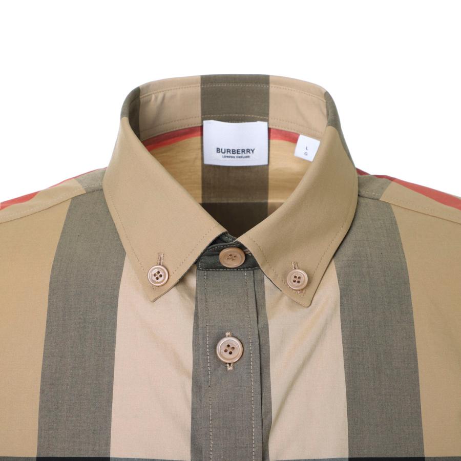 BURBERRY（バーバリー） ボタンダウンシャツ CHECK STRETCH COTTON