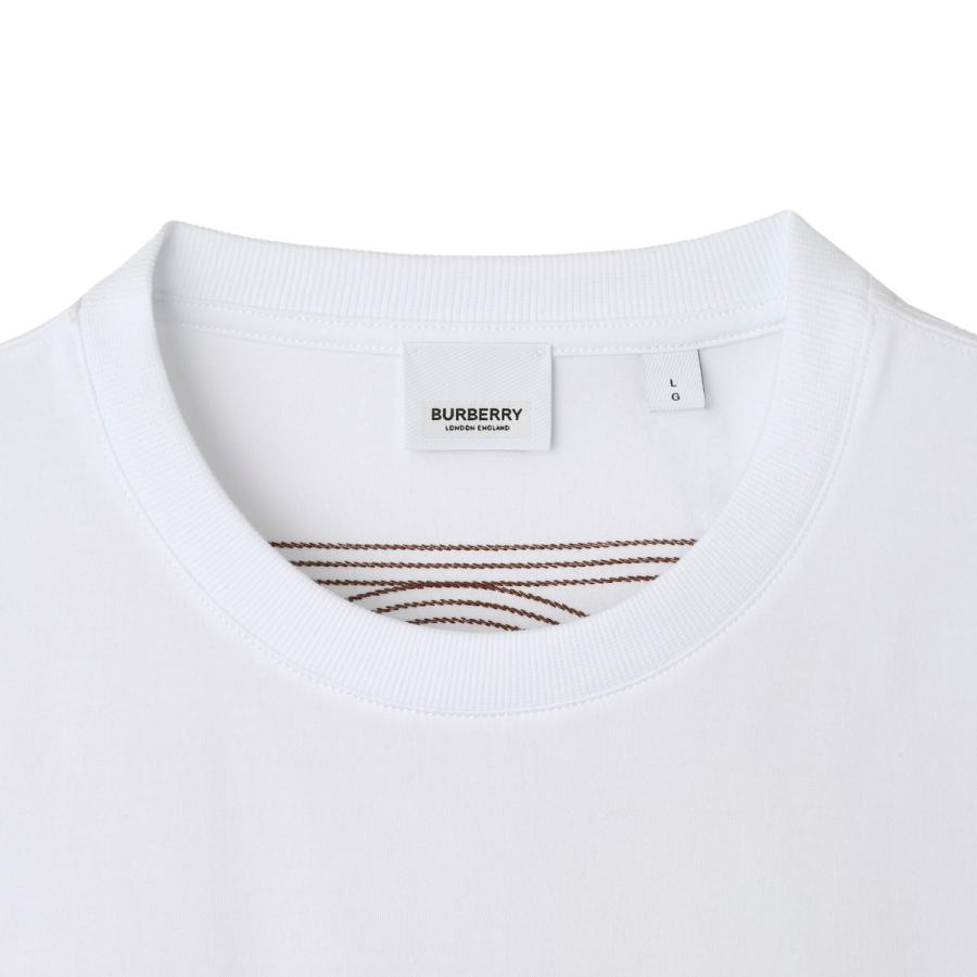BURBERRY バーバリー クルーネックTシャツ ホワイト メンズ
