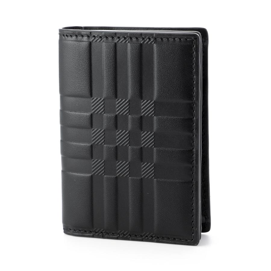 BURBERRY（バーバリー） カードケース FLINT ブラック メンズ 8057603