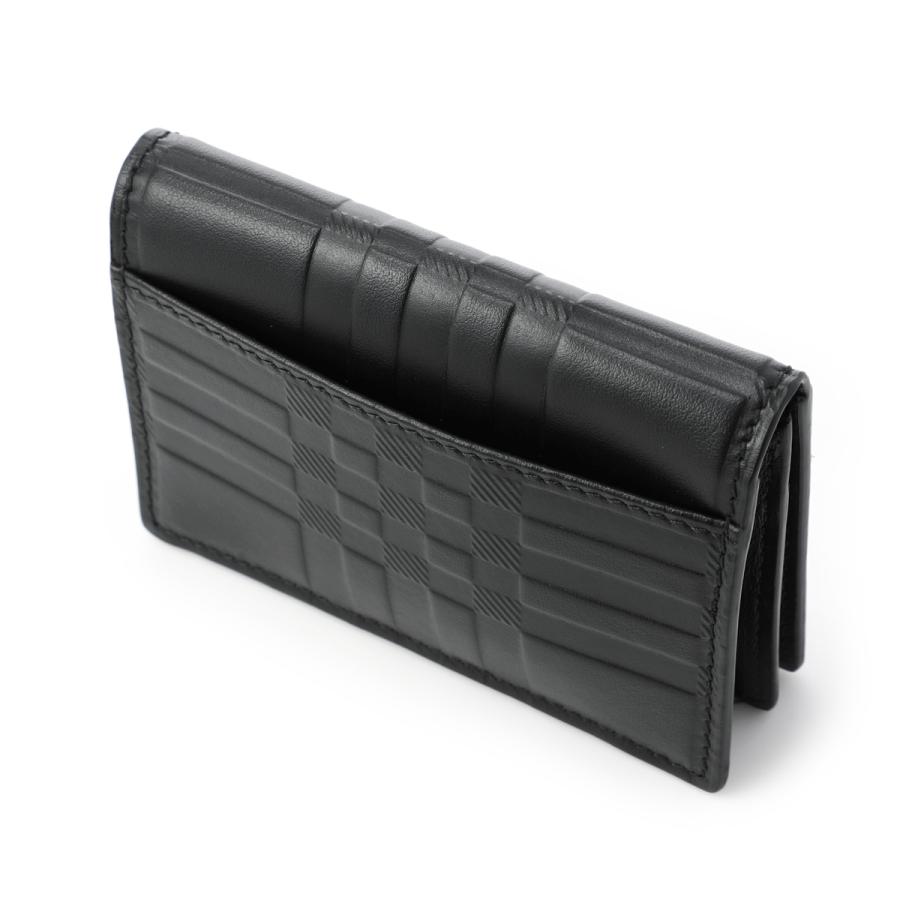 BURBERRY（バーバリー） カードケース FLINT ブラック メンズ 8057603