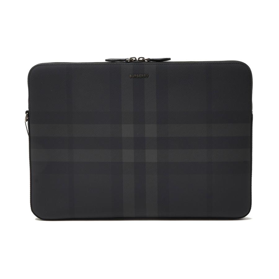 バーバリー BURBERRY デジタルケース PCモバイルケース グレー メンズ