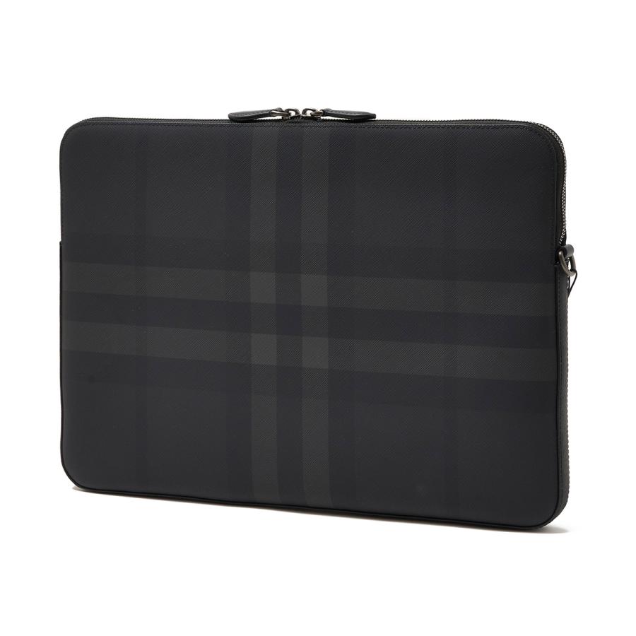 バーバリー BURBERRY デジタルケース PCモバイルケース グレー メンズ