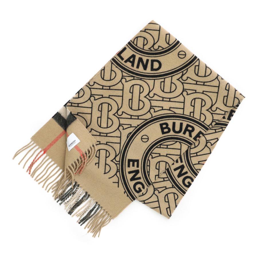 BURBERRY（バーバリー） マフラー GIANT CHECK BLE CIRCLE PRINT