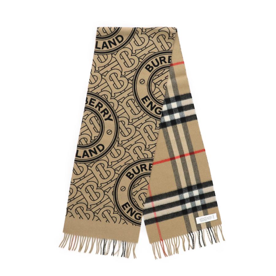 BURBERRY（バーバリー） マフラー GIANT CHECK BLE CIRCLE PRINT