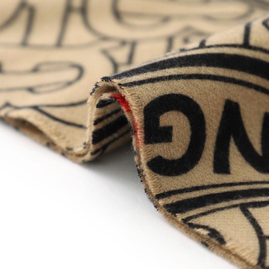 BURBERRY（バーバリー） マフラー GIANT CHECK BLE CIRCLE PRINT