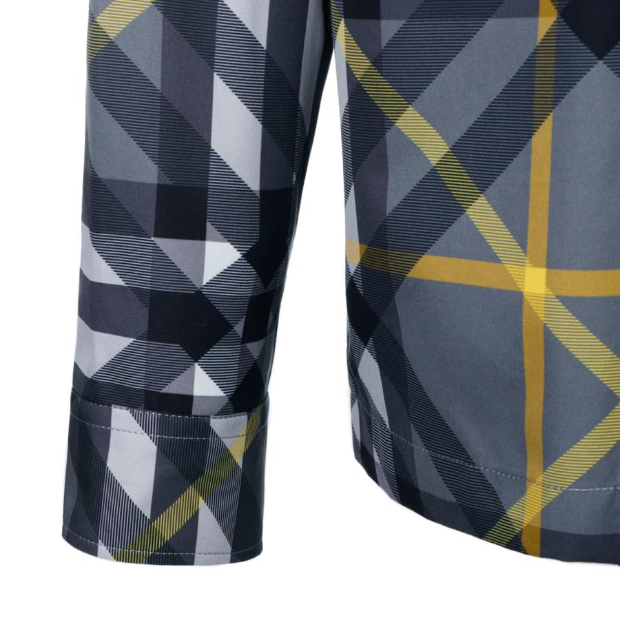 バーバリー BURBERRY ジップアップ ブルゾン グレー メンズ 8063760