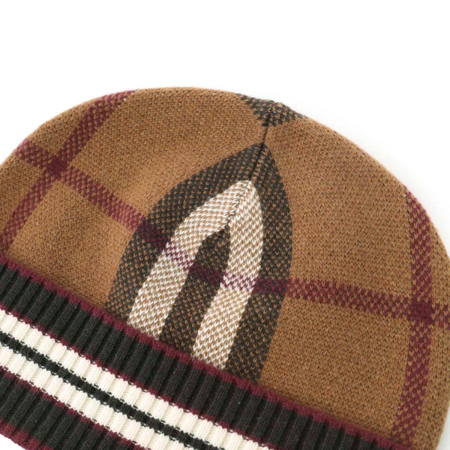 BURBERRY（バーバリー） ニットキャップ ブラウン レディース 8063777