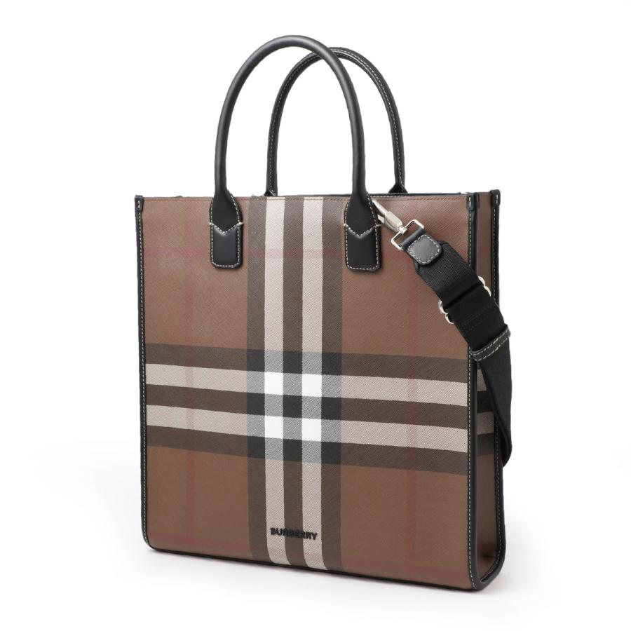 バーバリー BURBERRY トートバッグ 2WAY SLIM DENNY PT GC9 ブラウン 