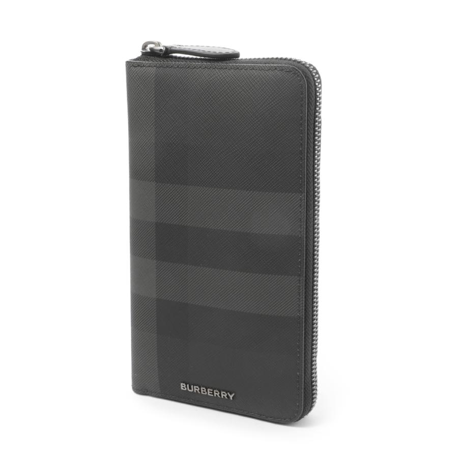 BURBERRY（バーバリー） ラウンドファスナー長財布 小銭入れ付き MS LG