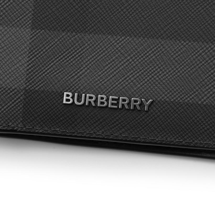 BURBERRY バーバリー 2つ折り財布 BILL8 グレー メンズ 8064588 