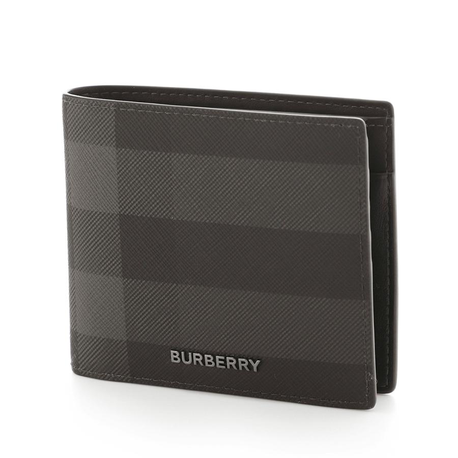 BURBERRY（バーバリー） BURBERRY 2つ折り財布 小銭入れ付き グレー