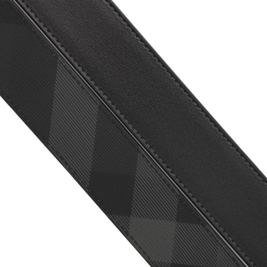 バーバリー BURBERRY リバーシブル ベルト MB LOUIS 35 RVS BRT グレー メンズ 8064959-charcoal-silverの画像