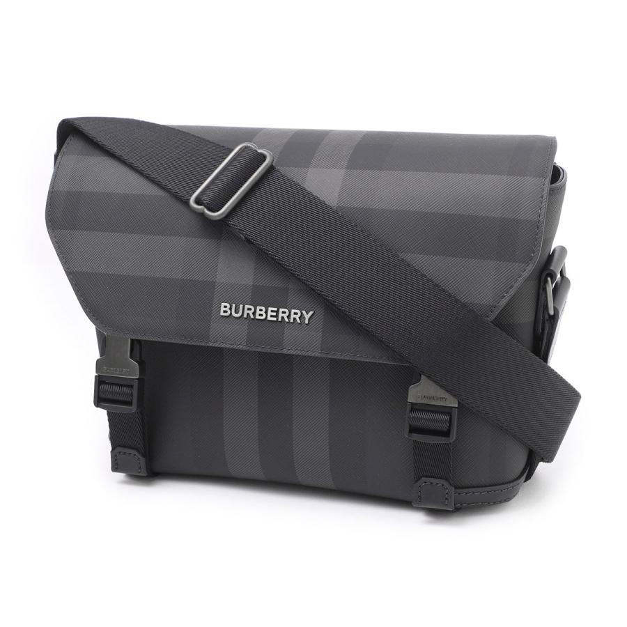 BURBERRY（バーバリー） ボディバッグ メッセンジャーバッグ グレー