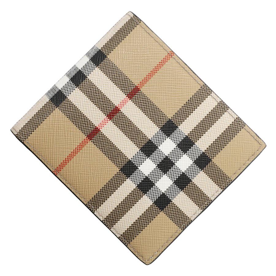 バーバリー BURBERRY 2つ折り財布 小銭入れ付き BILL COIN ベージュ 