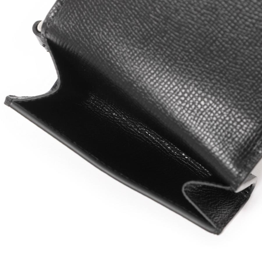 BURBERRY（バーバリー） ストラップ付き カードケース ブラック メンズ