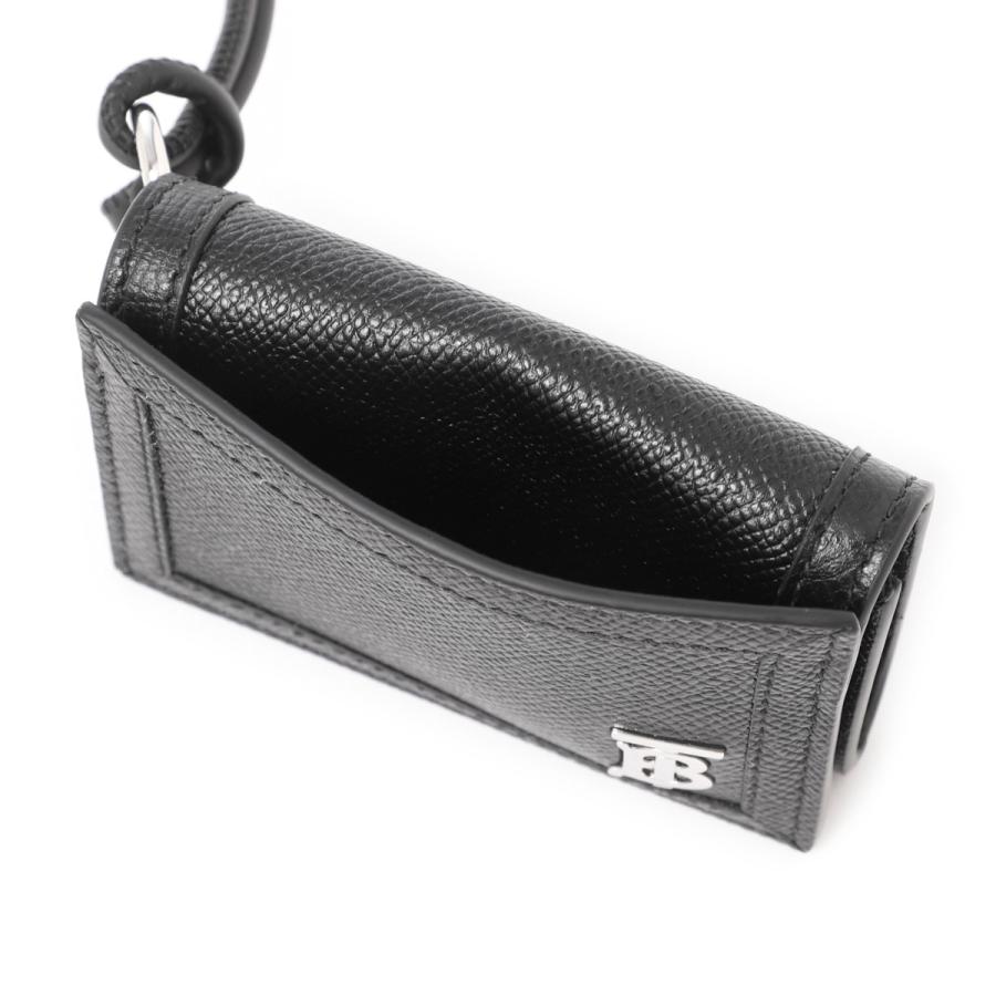 BURBERRY（バーバリー） ストラップ付き カードケース ブラック メンズ