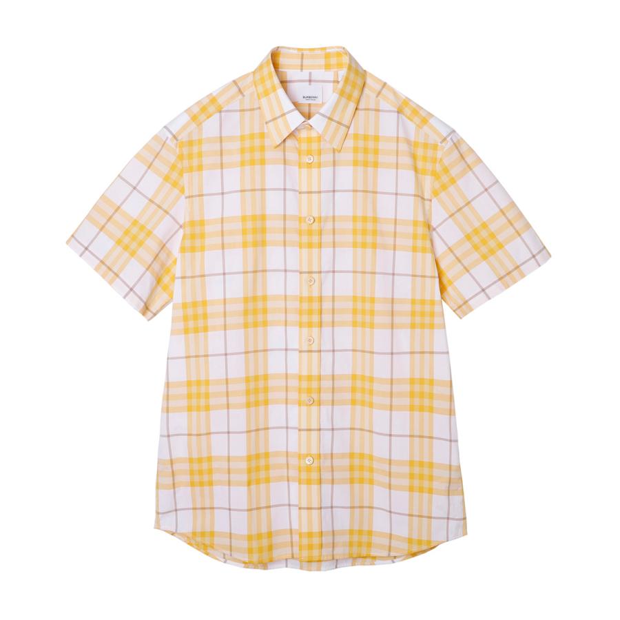 BURBERRY（バーバリー） 半袖シャツ イエロー メンズ 8069047