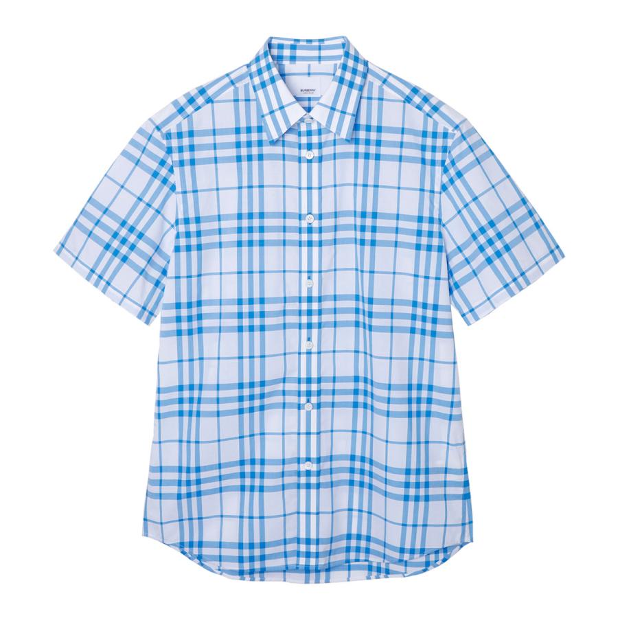 Burberry Brit メンズシャツ 水色 S 69C9AEB7-66B3-4467-82C7-