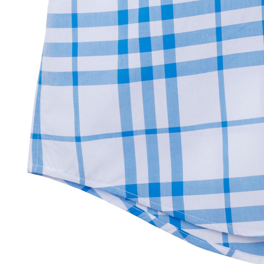 BURBERRY（バーバリー） 半袖シャツ ブルー メンズ 8069048-opticwhite