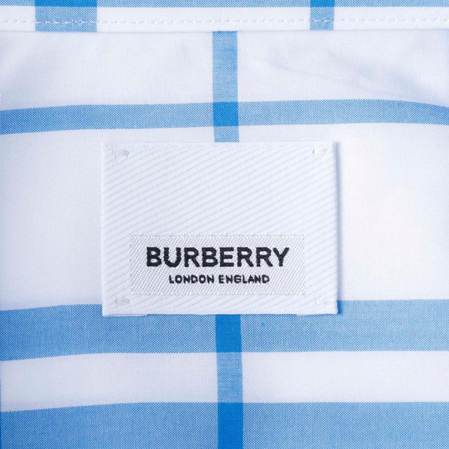 BURBERRY（バーバリー） 半袖シャツ ブルー メンズ 8069048-opticwhite