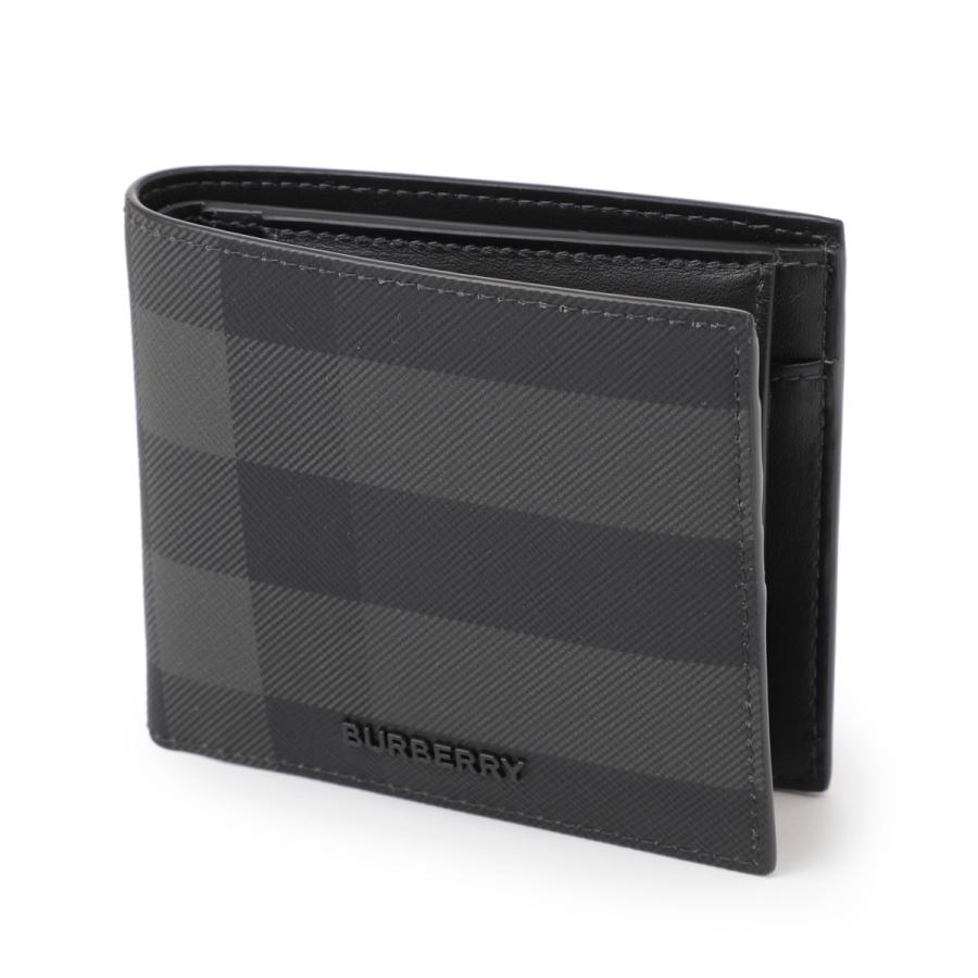 バーバリー BURBERRY 2つ折り財布 小銭入れ付き CC BILL COIN BRT グレー メンズ 8070201-charcoal｜mb-y｜02