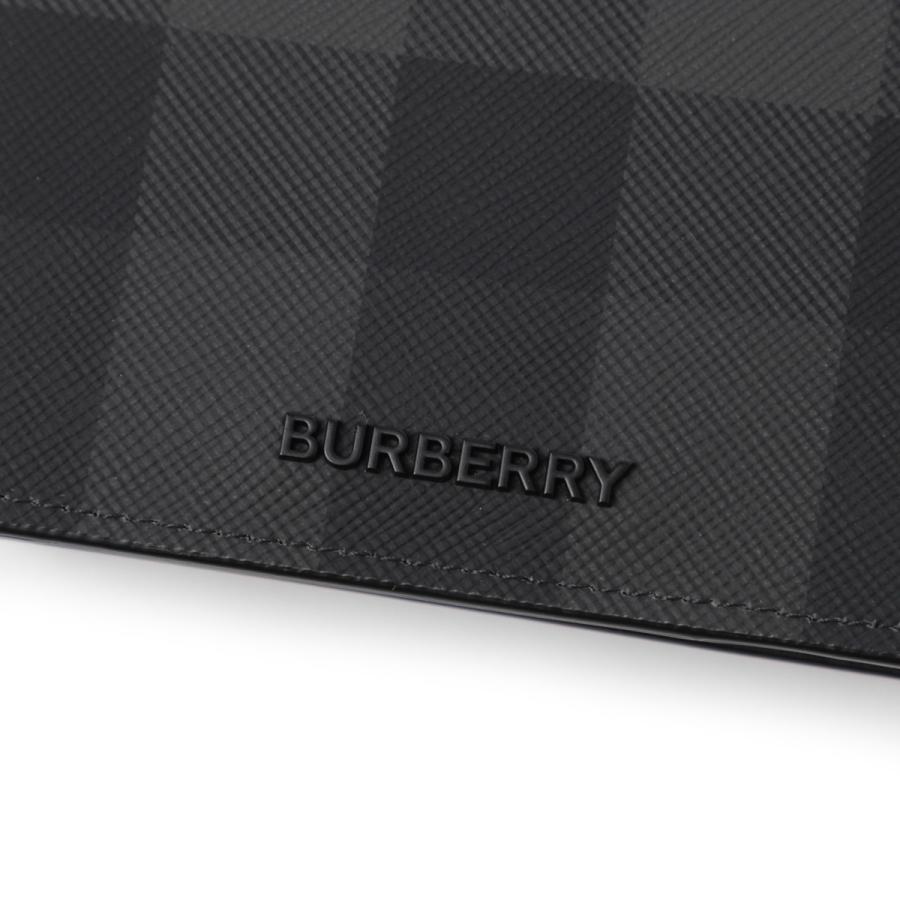 訳ありアウトレット バーバリー BURBERRY カードケース MS FLINT BRT 名刺入れ グレー メンズ｜mb-y｜09