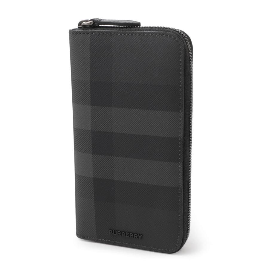 BURBERRY バーバリー ラウンドファスナー長財布 小銭入れ付き LG ZIG 