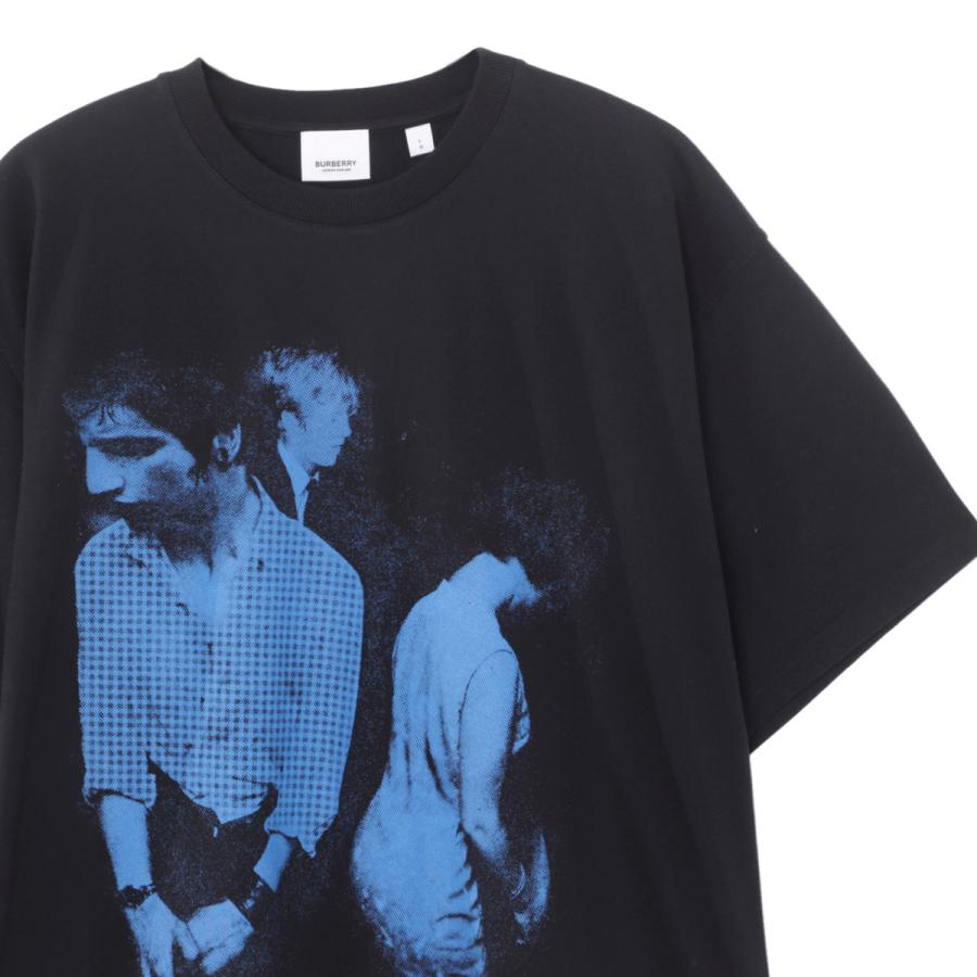 BURBERRY バーバリー クルーネックTシャツ HINDESTON ブラック メンズ  