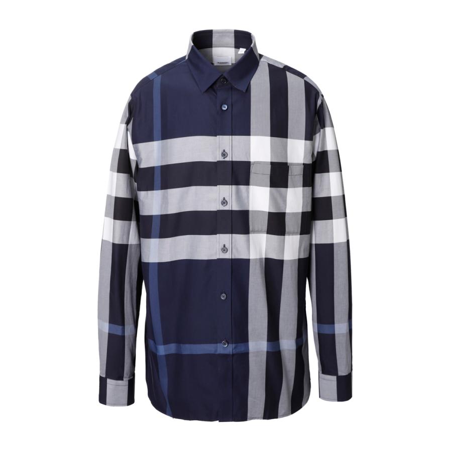 BURBERRY バーバリー 長袖レギュラーカラーシャツ SOMERVILLE 総 BURBERRY バーバリー 長袖レギュラーカラーシャツ SOMERVILLE 総