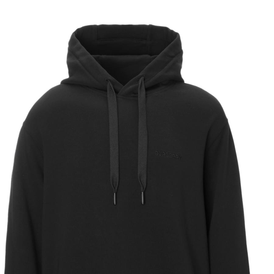 BURBERRY（バーバリー） パーカ MARKS フーディ ブラック メンズ