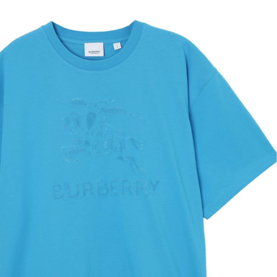 バーバリー BURBERRY クルーネックTシャツ RAYNERTON ブルー メンズ 8072757-brightceruleanblue｜mb-y｜04