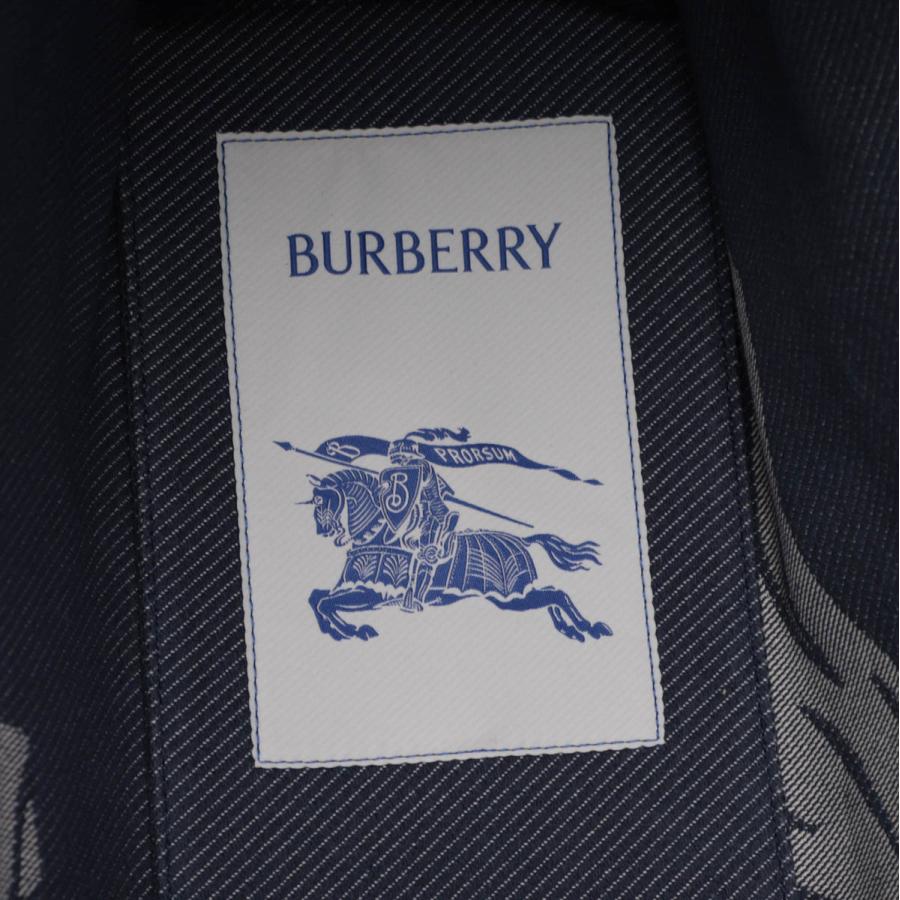 BURBERRY（バーバリー） トートバッグ MEDIUM EKD CANVAS TOTE ブルー