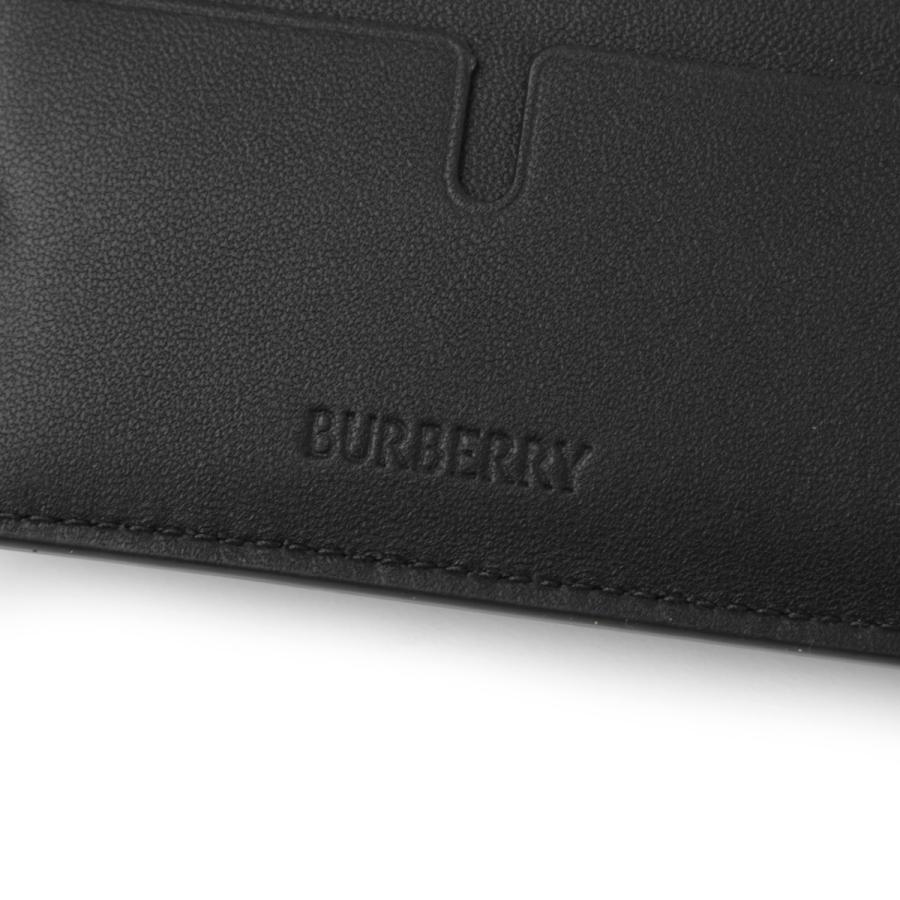 バーバリー BURBERRY 2つ折り財布 小銭入れ付き B-CUT MS CC BILL COIN LGL ブラック メンズ 8083748-black｜mb-y｜08