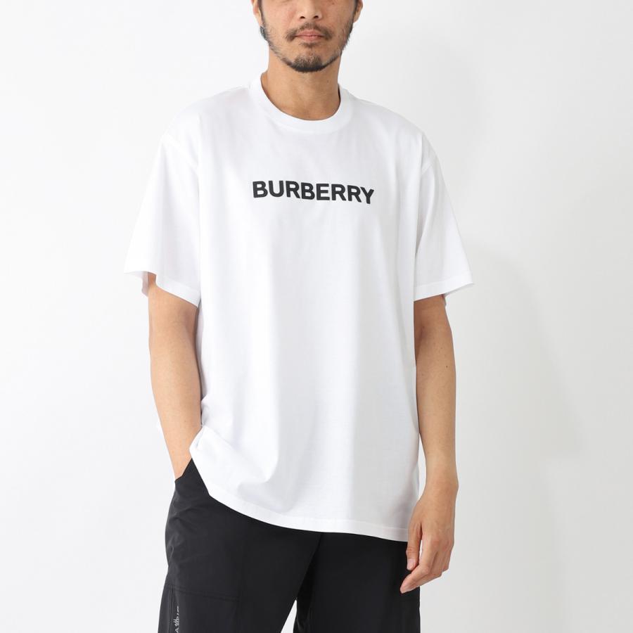 BURBERRY バーバリー クルーネックTシャツ HARRISTON REPLEN ホワイト  