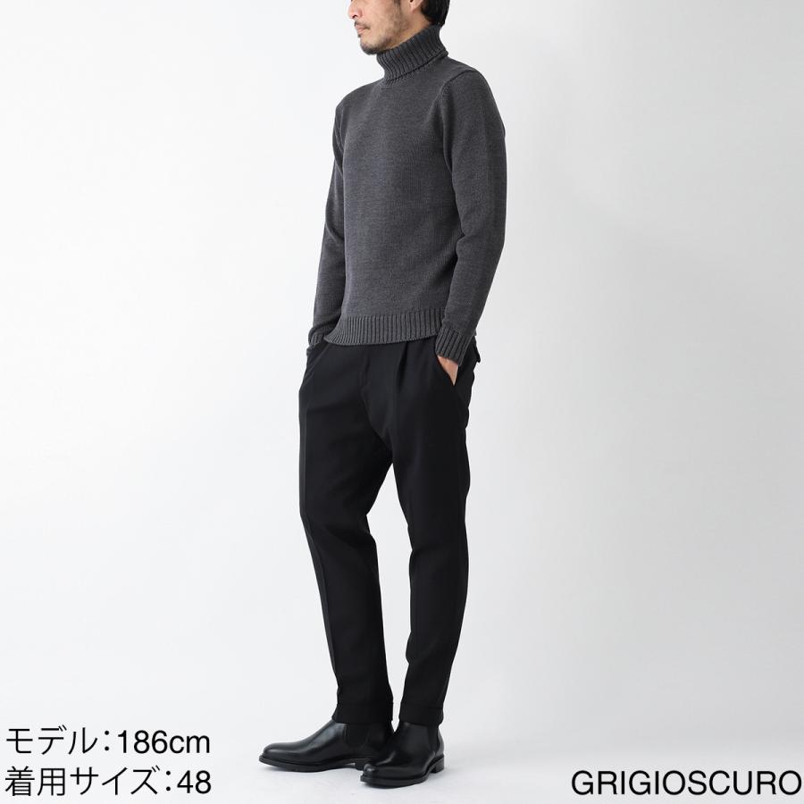 ZANONE ザノーネ タートルネック ニット DV SLIM FIT 5ゲージ