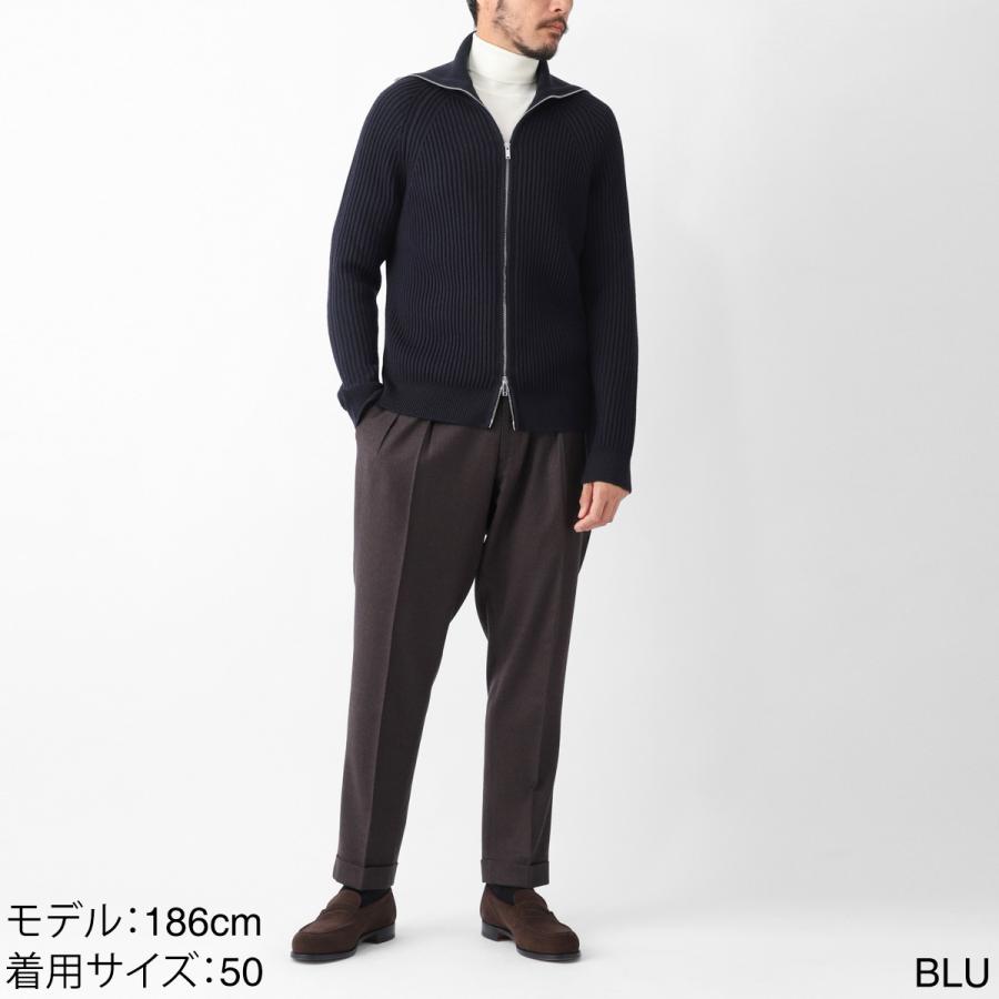 ZANONE（ザノーネ） ジップアップ カーディガン FULL ZIP 大きいサイズ