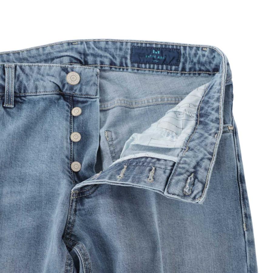 entre amis ボタンフライジーンズ 8177-206l3016 ENTRE AMIS アントレアミ entre amis ボタンフライジーンズ 5 TK