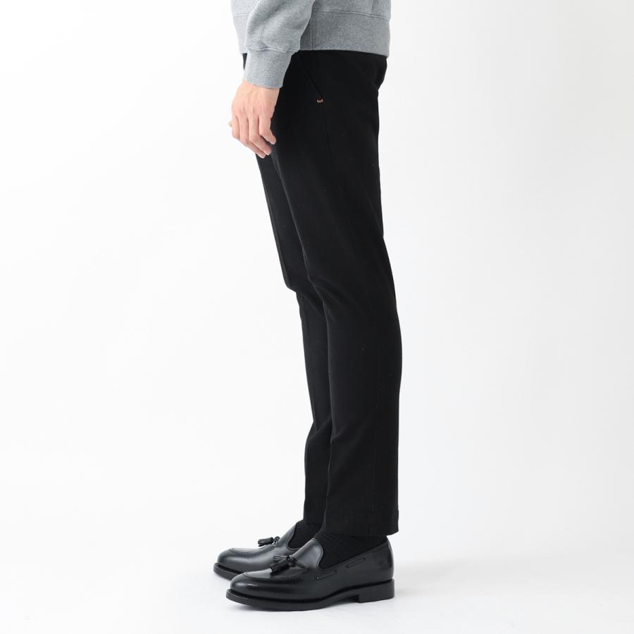 Ami 綿パンツ 黒色 サイズS AMI PARIS (アミパリス) オーガニックコットン100％ 裏毛 ワンポイント