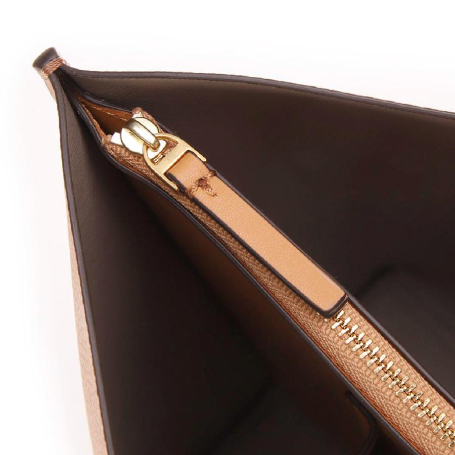 TORY BURCH（トリーバーチ） トートバッグ PERRY TRIPLE ブラウン