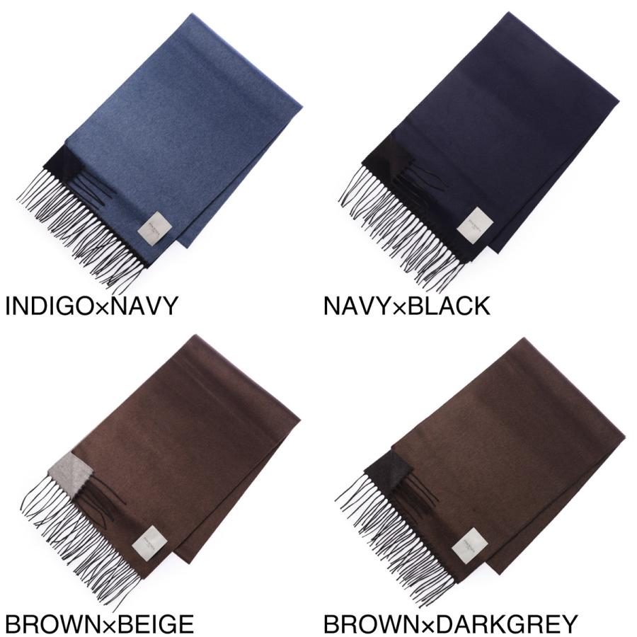 PIACENZA ピアチェンツァ カシミア CASHMERE マフラー BICOLOR SCARF  