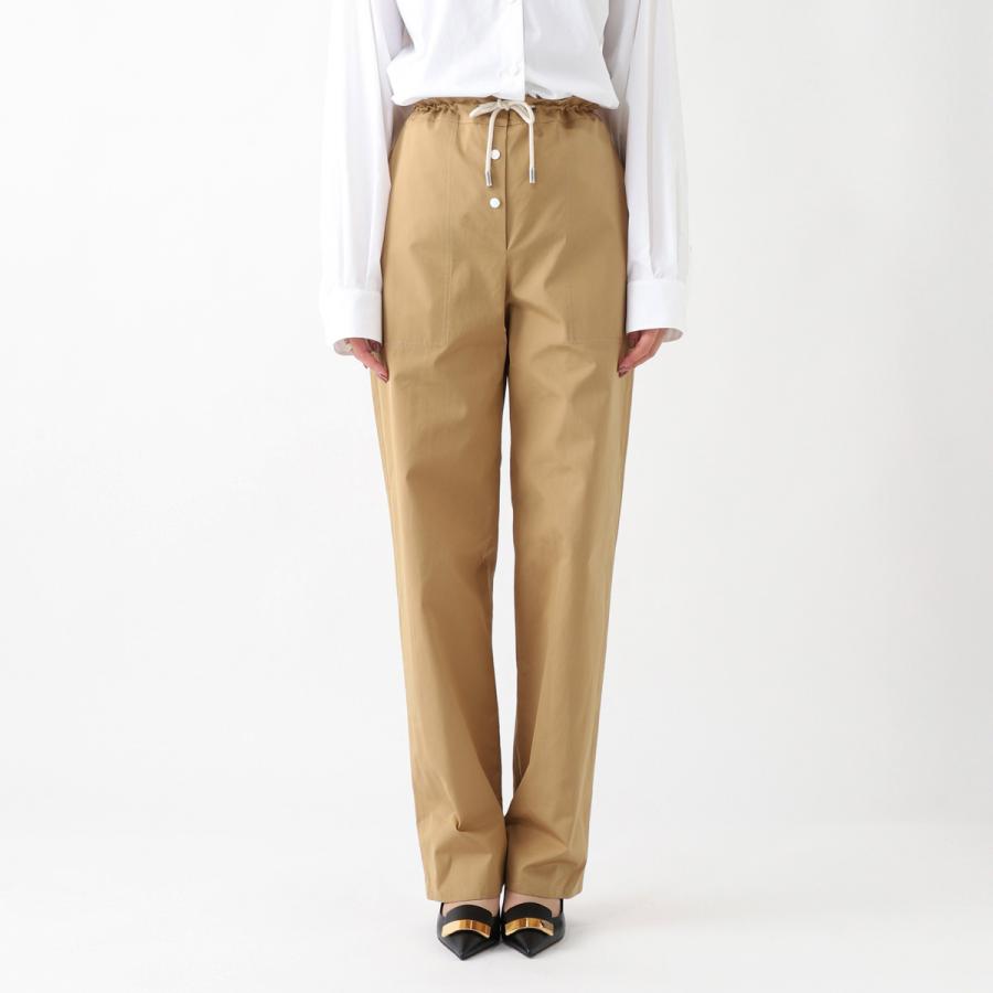 ザ ロウ THE ROW コットンパンツ BONNETTE PANT ブラウン レディース 8225-w3248-ppbの画像