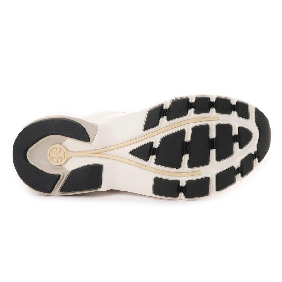 【訳あり】Tory Burch スニーカー 83833 100 GOOD LUCK TRAINER TORY BURCH Good Luck Trainer Nylon Suede Sneaker White Plum