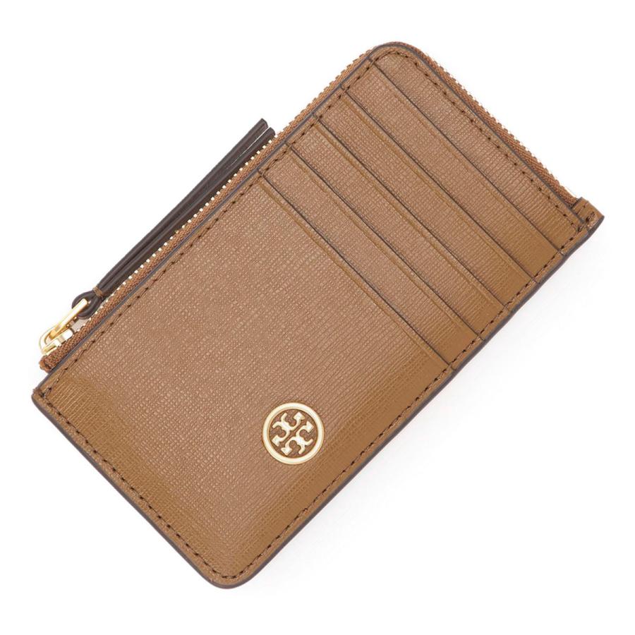 TORY BURCH（トリーバーチ） カードケース ROBINSON ブラウン