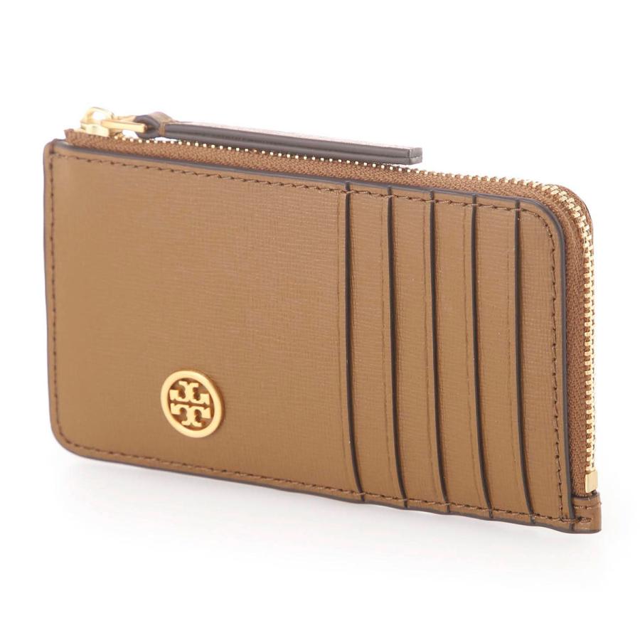 TORY BURCH（トリーバーチ） カードケース ROBINSON ブラウン