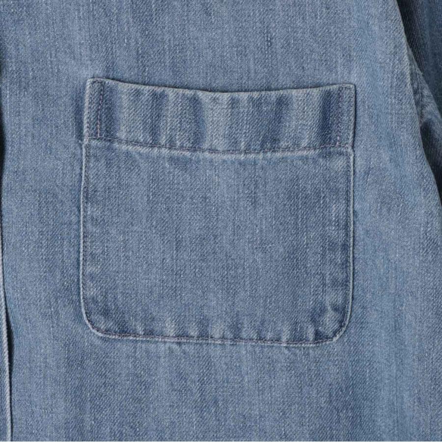 新品・未使用！THE ROW デニムシャツ　サイズ36 THE ROW（ザ ロウ） ザ ロウ オーバーサイズ シャツ NESSON SHIRT
