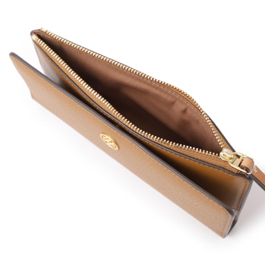 TORY BURCH（トリーバーチ） 長財布 小銭入れ付き ROBINSON ブラウン