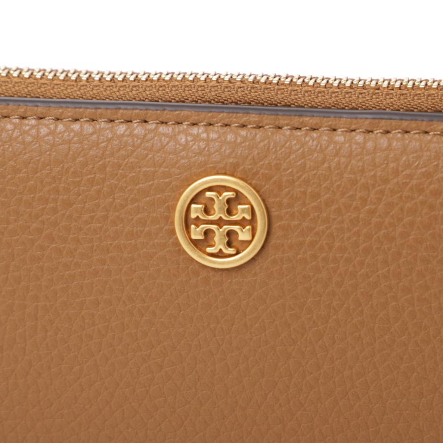 TORY BURCH（トリーバーチ） 長財布 小銭入れ付き ROBINSON ブラウン